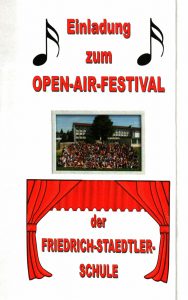 Open-Air-Festival Juli 2016